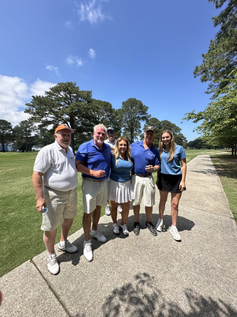 RW Towne team at the Golf Tournament